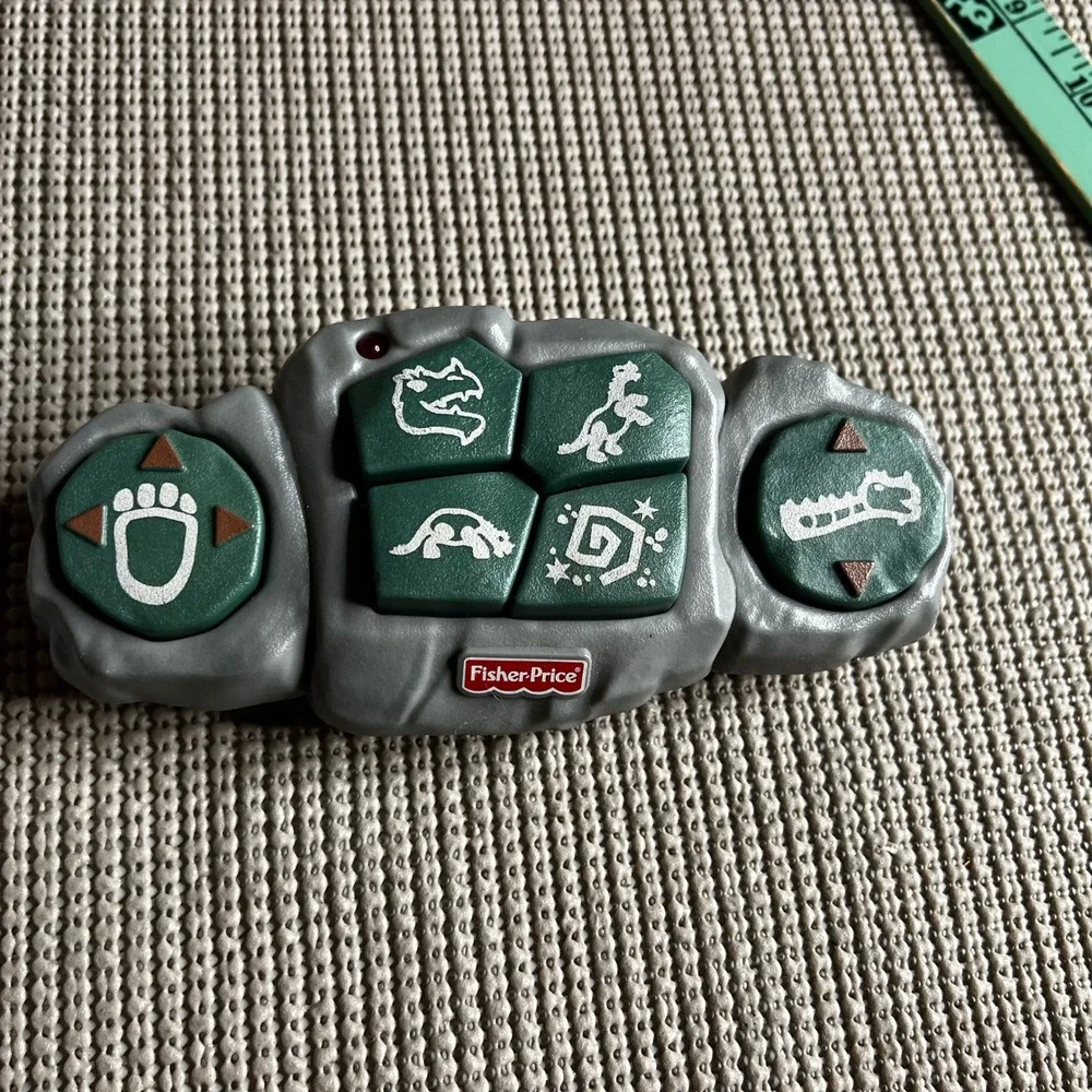 Fisher-Price Imaginext Dinosaur Remote Control M6126 Grey Green Replacement